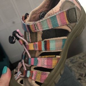 Keen multi-color shoes/sandals toddler size 12
